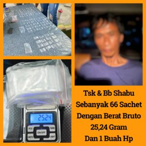 Pemilik 66 Sachet Jenis Shabu Berhasil Dibekuk Tim Ditresnarkoba Polda Sulsel