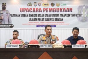 Buka Pelatihan Satpam Tingkat Dasar Gada Pratama Tahap XXX Tahun 2022, Fatchur Rochman : Pelihara Tingkat Disiplin dan Profesionalisme