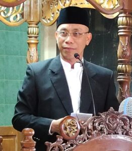 Kakan Kemenag Wajo Jadi Khatib, Nasehatnya Gentarkan Hati