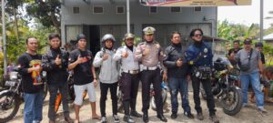 Satlantas Polres Wajo Ajak Klub Motor Rx King Pitumpanua Jadi Pelopor Keselamatan Berlalu Lintas