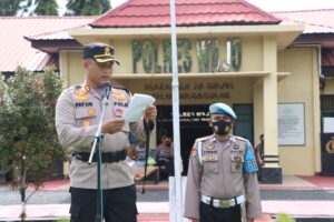 Kapolres Wajo Pimpin Apel Gelar Pasukan Operasi Sebra 2022