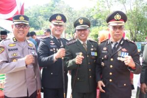 Hadiri HUT TNI ke 77, Ini Yang Disampaikan Kapolres Wajo