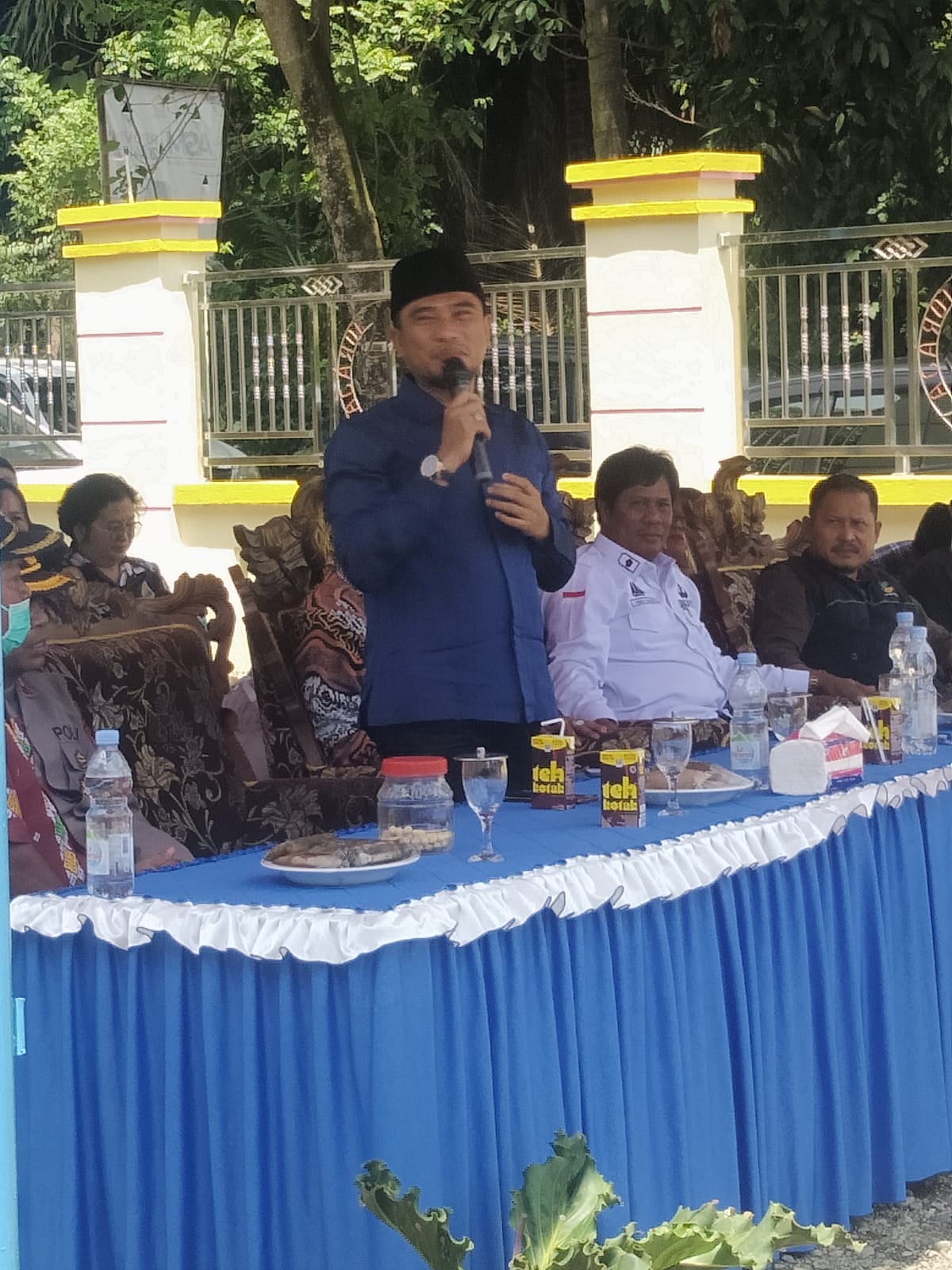 Elfrianto Anggota DPRD Wajo Apresiasi Syukuran Tahunan Gereja Toraja Jemaat Lauwa di Desa Lompoloang