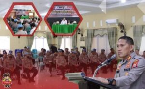 Kunjungan Tim Divisi Profesi Pengamanan Propam Polri Diterima Kapolres Sidrap