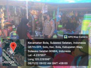 Kapolsek Bola Gelar Patroli Guna Antisipasi Gangguan Kamtibmas