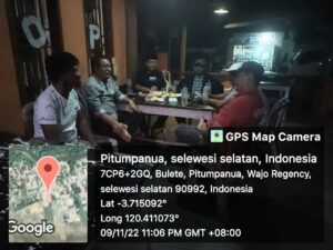 Kapolsek Urban Pitumpanua Didampingi Kanit Intelkam Ngopi Bareng Dengan Tomas, Ini Yang Dibahas