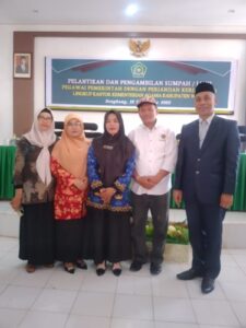 Kakan Kemenag Wajo Lantiik 8 PPPK Guru, Salah Satunya Keluarga Pimpinan Celebesplus