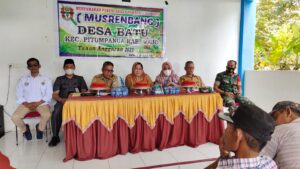 Pemdes Batu Kabupaten Wajo Menggelar Pembahasan RKP Desa Tahun 2023 dan DU-RKP Tahun 2024