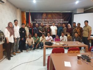 Pererat Koordinasi serta Membangun Kesepahaman dan Regulasi Pemilu,Bawaslu Wajo Gelar Rakor Bersama Gakkumdu