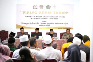 Dialog Akhir Tahun FKUB, Bupati Wajo Ajak Jaga Kebersamaan dan Toleransi