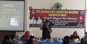 Sosialisasi P4GN di Keera Kabupaten Wajo,Suardi , Ajak Semua Elemen Tanggap dan Perangi Narkoba