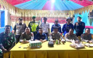 Hebat, Elfrianto Berbaur Petugas Keamanan Nataru Sambut Tahun Baru 2023 di Pos PAM Pitumpanua