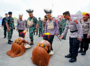 Panglima TNI dan Kepala Staf Resmikan Polda Papua Baru, Kapolri: Wujud Sinergitas Makin Kokoh