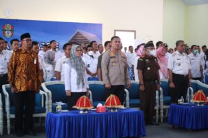 Kapolres Wajo Hadiri Rapat Koordinasi Pemda Bersama Forkopimda