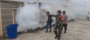 Wow…Asap Mengepul di Madrasah,Rumah Warga dan Masjid,Ini Penjelasan WS.Danramil 1406-10/Pitumpanua