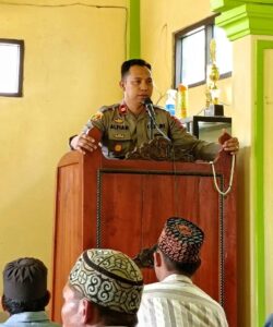 Giat Silaturahmi, Ini Penyampaian Kapolsek Bola Polres Wajo