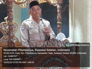 Safari Jumat, Ini Pesan Kanit Binmas Polsek Urban Pitumpanua Himbau Kepada Jamaah