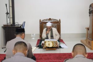 Tingkatkan Ketaqwaan Personil, Polres Wajo Gelar Binrohtal