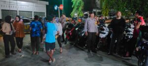 Polsek Tempe Polres Wajo Giat Pasar Malam di Stadion Andi Ninnong dan RTH Callaccu