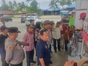Wabup Wajo Bersama Wakapolres Wajo Sidak SPBU Keera