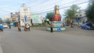 12 Titik Rawan di Jantung Kota Sengkang di Atur Personil Sat Lantas Polres Wajo