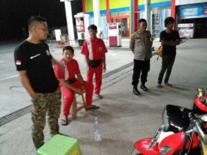 Personel Polsek Maniangpajo Polres Wajo Laksanakan Patroli Blue Light, Ini Sasarannya