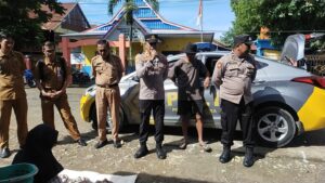 Kapolsek Belawa Memberikan Himbauan Kepada Masyarakat Menyambut Bulan Suci Ramadhan1444 H