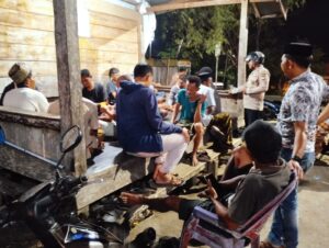 Cegah Gangguan Kamtibmas di Bulan Ramadhan,Polsek Majauleng Polres Wajo Laksanakan Patroli