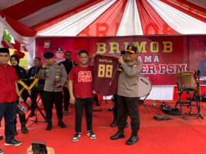 Langsung ke Parepare Mengecek Pengamanan dan Berbaur Bersama Suporter PSM ,Ini Pesan Kapolda Sulsel