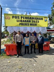 Pos Pam Lebaran Tarumpakkae Kecamatan Majauleng Dilaporkan Tetap Kondusif