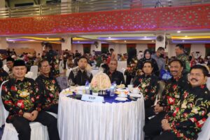 Ketua DPRD Wajo Menghadiri Pelantikan Pengurus Pusat Kesatuan Masyarakat Wajo di Maksassar