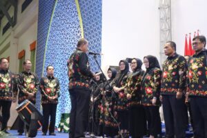 Pelantikan Pengurus Pusat Kesatuan Masyarakat Wajo, Amran Mahmud Apresiasi Eksistensi Kemawa