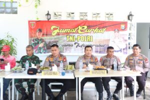 Kapolres Wajo Gelar Jumat Curhat di Tanasitolo,Berikut Pesannya