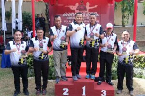 Polda Sulsel Gelar Lomba Menembak Hari Bhayangkara ke-77