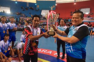 Kapolda Sulsel Tutup Turnamen Volli Hari Bhayangkara Ke-77