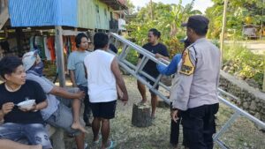 Wujudkan Situasi Kamtibmas Kondusif, Bhabinkamtibmas Polsek Belawa Rutin Sambangi Warga Binaannya