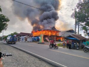 Sijago Merah Mengamuk,Kapolsek Keera ; Kerugian Ditaksir Ratusan Juta Rupiah