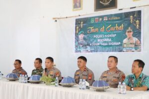 Kapolres Sidrap Pimpin Jumat Curhat di Kecamatan Panca Rijang