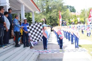 Lepas Lomba Gerak Jalan, Amran Mahmud Urai Manfaat Lomba Baris Berbaris