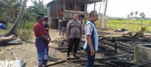 Kebakaran Rumah di Surae, Kapolsek Tempe : Sementara Didalami Penyebap Kebakarannya