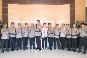 AKBP Facthur Rochman Pimpin Upacara Penyerahan Jabatan Kasat Reskrim Polres Wajo