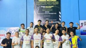 Kejuaraan Bulutangkis PWI Wajo Cup 2023 Resmi Ditutup Ketua PBSI Wajo