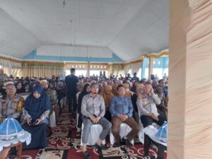 KPU Kabupaten Wajo Menggelar Simulasi Pemungutan dan Perhitungan Suara di Bangsalae Siwa