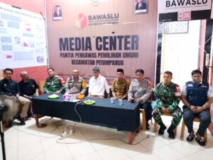 PANWASCAM ,TRIPIKA dan LSM Turut Memantau Jalannya Tahun Baru di Suasana Tahun Politik