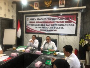 Pengungkapan Kasus Narkoba Polda Sulawesi Selatan Tahun 2022-2023