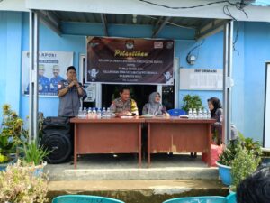 Kapolsek Pitumpanua Polres Wajo Terjungkan Personilnya Untuk Pelantikan 875 KPPS Dari 27 Desa dan Kelurahan