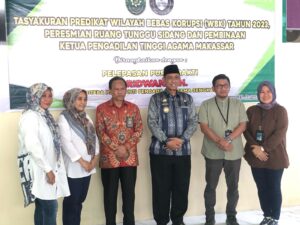 Raih Predikat WBK, Bupati Wajo Sampaikan Selamat ke Pengadilan Agama Sengkang