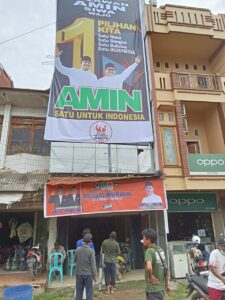 Masyarakat Pitumpanua dirikan posko AMIN, Musmuliadi : Murni gerakan rakyat