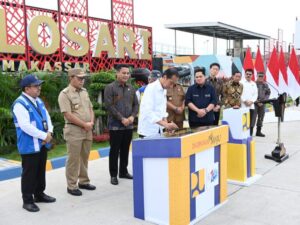 Presiden Jokowi Resmikan Proyek Senilai Investasi Rp 5,4 Triliun, Makassar New Port    