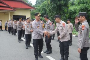 Polres Wajo, Apel Khusus dan Halal Bihalal Dalam Rangka Idul Fitri 1445 H